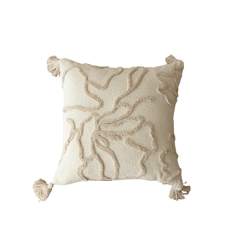 Irregular flower tassels