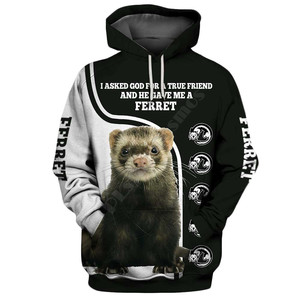 YIZE personalizado francés Terry tejido de punto para imprimir el logotipo tendencia de moda Sudadera con capucha de gran tamaño para hombres - Product Image 2