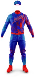 Uniforme de baseball unisexe pour adultes de haute qualité, vêtements de sport sur mesure, imprimés, 100% polyester respirant, nouveau design - Product Image 2