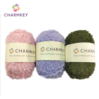 Soft Wool Blend Loop Yarn Chunky Boucle Knitting Yarn for Handmade Sweater Blanket Crochet