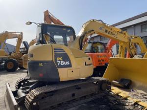 ใช้ Komatsu เครื่องขุด PC78-8สำหรับเครื่องจักรก่อสร้างส่วนประกอบหลักน้ำหนักปฏิบัติการ7ตันรวมถึงมอเตอร์และเครื่องยนต์ - Product Image 3