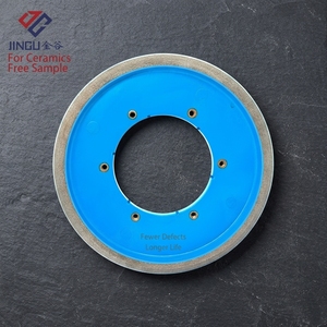 Discos de Pulido Húmedo Jingu GM de 300 mm Externos y 140 mm Internos, Alta Dureza, OEM, Abrasivos de Diamante con Unión Metálica para Pulido Húmedo Externo e Interno - Product Image 2