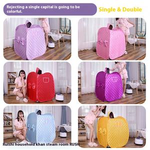 กล่องใส่เหงื่อแบบพระจันทร์เต็มดวงเครื่องนึ่งอะคริลิคสีแดงฟังก์ชั่นไอน้ำไฟฟ้าแผงควบคุมของแข็งแบบเปียกห้องนั่งเล่น - Product Image 3