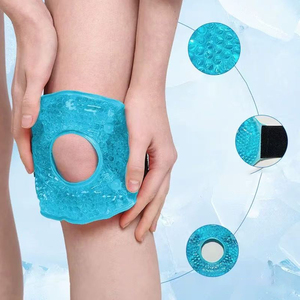 Rodillera de Soporte con Perlas de <span class=keywords><strong>Gel</strong></span> de PVC y Protección para Terapia Fría y Caliente, Vendaje Reutilizable para Articulaciones (Dispositivo Médico Clase I) - Product Image 1