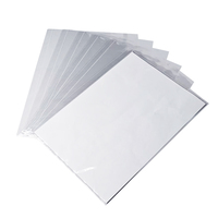 Di alta qualità trasparente A4 impermeabile OEM ODM PP Brochure tasche foglio di protezione organizzazione di documenti di archiviazione delle maniche di File