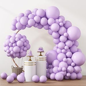 Kit Completo Fai-da-Te per Arco di Palloncini con Ghirlanda di Perle Bianche Eleganti, Decorazioni per Feste in Lattice per Matrimoni e Anniversari - Product Image 5