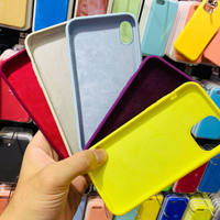 Étuis de téléphone en silicone pour iPhone 11 12 13 Pro XS Max XR X étui pour iPhone 7 8 plus 12 13 Mini couverture complète