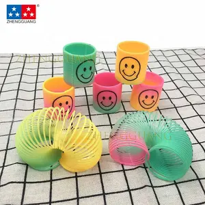 Rainbow Spring Magic Plastic Rainbow Spring Colorful Children Funny Classic Toy Spring Toy