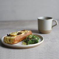 Vaisselle occidentale en céramique de style japonais, assiettes plates rondes, bols et tasses en grès, compatibles micro-ondes et lave-vaisselle, vente chaude