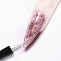 Lot de 12 couleurs de fournitures pour ongles, avec logo personnalisé, vente en gros, gel UV/LED pour nail art, liner et peinture