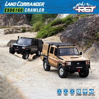 RGT Racing 1:10 LC79 4WD RC Crawler Land Commander EX86160 Red Pickup Truck Télécommandé Modèle de Voiture Hobby RTR NOUVEAU 2026 Amélioré