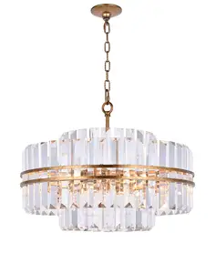 Fábrica fornecedores moderno nórdico lustre decoração home ouro cromo pingente luzes para sala