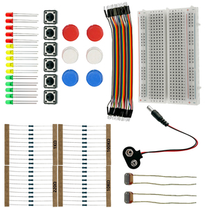 OKY1003-<span class=keywords><strong>3</strong></span> R3 スターターキット ミニブレッドボード LED ワイヤー付き <span class=keywords><strong>Arduino</strong></span>初心者向け - Product Image 1