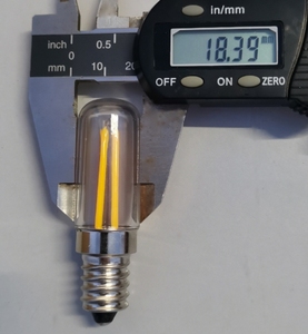 Ampoule LED à filament à prix réduit, lampe micro-ondes, ampoules LED à filament <span class=keywords><strong>Edison</strong></span> E12/E14/B15 2,5W 220V 110V - Product Image 6