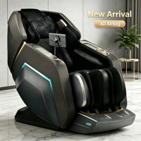 Silla de Masaje Plegable de Alta Gama L36 con Manipulador 4D, 24 Programas Personalizables y Cobertura Corporal Completa