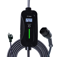 Chargeur rapide portable pour véhicule électrique OEM ODM 3,5 kW 7 kW Type 2 1 GB/T Niveau 2 pour voiture électrique