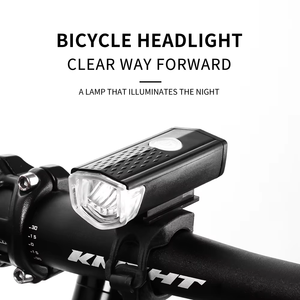 Accessoires universels pour vélo Lampe frontale à LED USB rechargeable Clip <span class=keywords><strong>sur</strong></span> le jeu de phares avant et arrière pour vélo - Product Image 4