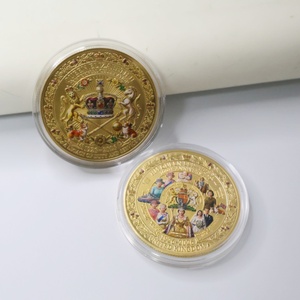 Nouvelle Arrivée Exceptionnelle : Pièce Commémorative 3D Couronne Royale de la Reine <span class=keywords><strong>Elizabeth</strong></span> <span class=keywords><strong>II</strong></span> 1926-2026 – Héritage du Devoir – Cadeau de Collection pour les Fans du Royaume-Uni - Product Image 1