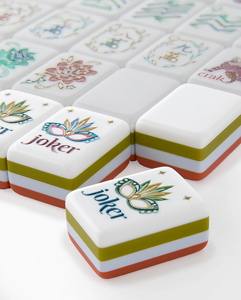 Set di Mahjong Americano di Lusso Personalizzato Modello 179 a 4 Strati - Design Moderno con Motivo Tigre - Regalo Ideale per Qualcuno - Product Image 5