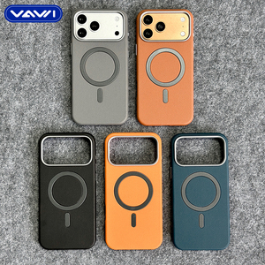 VAWI L105 Étui de téléphone magnétique en <span class=keywords><strong>cuir</strong></span> massif de luxe pour <span class=keywords><strong>iPhone</strong></span> <span class=keywords><strong>12</strong></span> 13 14 15 16 17 <span class=keywords><strong>Pro</strong></span> <span class=keywords><strong>Max</strong></span> <span class=keywords><strong>Coque</strong></span> Téléphone - Product Image 6