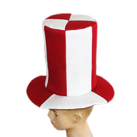 Chapeau de Fête Pologne Blanc Rouge Festival Bière Amusant MH-0787