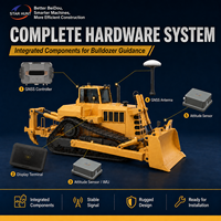 Outils de diagnostic pour niveleuses de terrassement, Pièces de machines de construction 3D GNSS RTK, Affichage LED, Accessoire pour machines industrielles