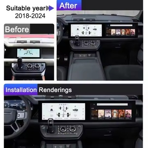Radio de Auto Navihua con Pantalla Dual Android, Navegación GPS, Sistema Multimedia para Land Rover Defender 2018-2024 - Product Image 5