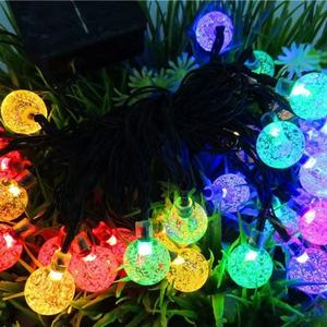 Guirnalda de Luces Solares con 20 Bombillas LED, Lámpara de Pared para Exteriores, Luces de Jardín, Energía Solar, Lámpara Decorativa para Balcón - Product Image 3