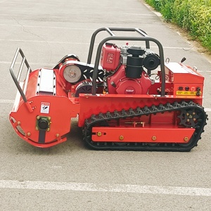 Tosaerba Cingolato da 1000mm con Motore Diesel GPS CE EPA, Macchina Tagliaerba Fuoristrada per Agricoltura - Product Image 2