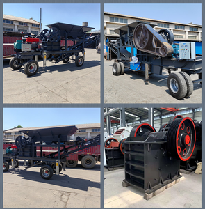 Concasseur à mâchoires mobile à moteur diesel portable avec pompe - Concasseur de roche <span class=keywords><strong>mini</strong></span> haute productivité pour site d'extraction aurifère éloigné - Product Image 6