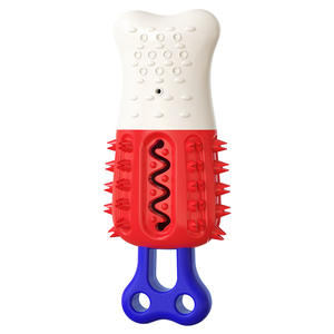 Crème glacée froide chien congelé <span class=keywords><strong>dentition</strong></span> molaire ronger morsure bâton <span class=keywords><strong>jouet</strong></span> à mâcher os Popsicle mouvement interactif jouets pour animaux de compagnie en caoutchouc - Product Image 5