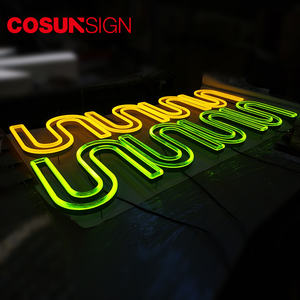 For Hello Gorgeous Custom LED Neon Sign con tiras LED para exteriores Wealth Dollar Sign para aplicaciones de empresas y hospitales - Product Image 6