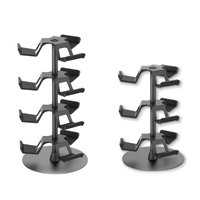 Support de rangement pour casque de manette de jeu pour Nintendo Switch/Xbox/PS4/PS5 support de casque multifonctionnel rotatif à trois/quatre couches