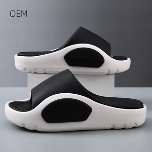 Tùy Chỉnh Unisex EVA Thể Thao Dép Đi Trong Nhà Mở Ngón Chân Bãi Biển Phẳng Dép Cho Nam Giới Phụ Nữ Thoải Mái Nhà <span class=keywords><strong>Slide</strong></span> Cho Mùa Hè Mùa Đông Ngoài Trời - Product Image 4