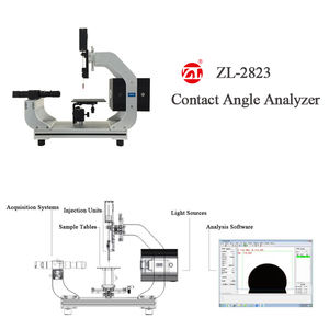 Гониометр для измерения контактного угла для пленок и листов из пластика, обработанных коронным методом, по ISO 15989 и <span class=keywords><strong>ASTM</strong></span> D5946 - Product Image 2