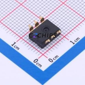 YDC03L2 DIP Switch SMD-6P,6.4x8.7mm Switch ( Number of Switch Sections: 3 )( Lead Spacing: 2.54mm )( Color: Black ) - Product Image 2