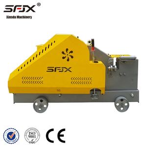 Machine à couper les barres TMT GQ50 40 mm avec moteur et engrenage, haute productivité, puissance 4 kW, vitesse de coupe 32 t/min - Product Image 4