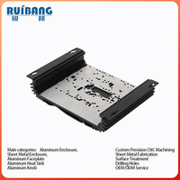 Fabrication sur mesure de tôles, service d'usinage CNC, boîtier en aluminium extrudé OEM pour préamplificateur