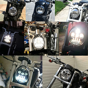 Faro LED para Harley Davidson V-Rod 2002-2017 - IP67 Plug & Play, Luz Alta y Baja para Muscle VRSCF Night Rod VRSCDX - Product Image 4
