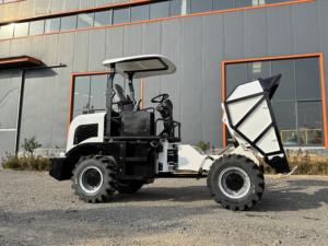 MOUNTAIN RAISE Camión volquete de 2 toneladas con parte superior abierta, Camión volquete personalizable Cargador de ruedas Diesel Hidráulico Kipper Volquete Camión volquete - Product Image 5