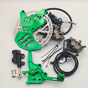 Кронштейн для двухпоршневого суппорта + задний тормозной диск 240 мм + задний тормозной суппорт в сборе - совместим с Light Bee E Ride Pro SS 2.0 - Product Image 6