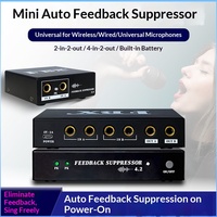 Mini suppresseur de réverbération à déphasement de fréquence pour systèmes audio anti-hurlement, idéal pour les performances KTV à domicile