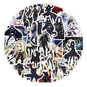 Nouvelle conception, 50 pièces/sac, autocollants en vinyle amovibles imperméables Anime <span class=keywords><strong>The</strong></span> Eminence in <span class=keywords><strong>Shadow</strong></span> - Product Image 1