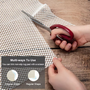 Thảm <span class=keywords><strong>underlay</strong></span> chống trượt mat Kệ lót khu vực Thảm Pad thêm mạnh mẽ Thảm Pad Gripper Grips CuộN PVC cho sàn gỗ cứng - Product Image 4