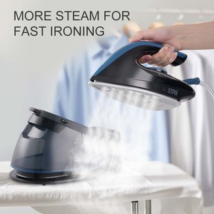 Plancha de vapor portátil Winningstar de 2200W para uso doméstico con presión de vapor continua vertical y base de sobremesa - Product Image 2
