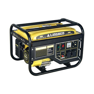 ZheJiang LingBen <span class=keywords><strong>di</strong></span> alta qualità monofase 5kw-8kw <span class=keywords><strong>generatore</strong></span> <span class=keywords><strong>di</strong></span> benzina <span class=keywords><strong>portatile</strong></span> 380V tensione nominale 2kw prezzo <span class=keywords><strong>corrente</strong></span> continua nominale - Product Image 1