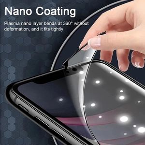 Ell one Hone one NTI-shock ano ereramic Atte rivrivacy crecreen ilrotector ILM para iONE Hone 11 12 13 14 Anti-Kare - Product Image 4