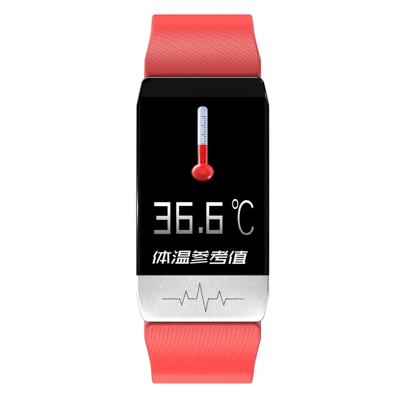 S1 Monitoring Exercise IP67 Waterproof Bracelet Body Temperature Monitoring Watch