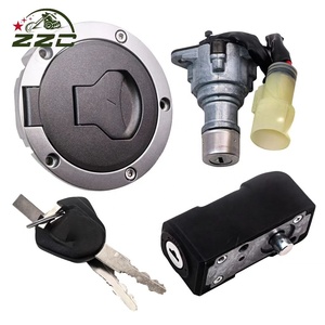 Para <span class=keywords><strong>Honda</strong></span> <span class=keywords><strong>Rebel</strong></span> CMX300 <span class=keywords><strong>500</strong></span>, interruptor de llave, juego de tapa de combustible y gas, bloqueo de asiento de casco para motocicletas - Product Image 3