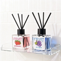 Diffuseur à bâtonnets parfumés aux fruits, multicolore, pour la maison, désodorisant, parfum d'ambiance pour toilettes, diffuseur décoratif pour la maison et la salle de bain